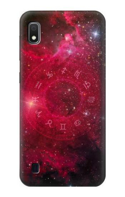 S3368 Zodiac Red Galaxy Case Cover Custodia per Samsung Galaxy A10