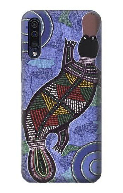 S3387 Platypus Australian Aboriginal Art Case Cover Custodia per Samsung Galaxy A50