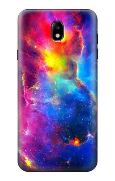 S3371 Nebula Sky Case Cover Custodia per Samsung Galaxy J7 (2018), J7 Aero, J7 Top, J7 Aura, J7 Crown, J7 Refine, J7 Eon, J7 V 2nd Gen, J7 Star