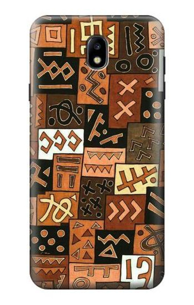 S3460 Mali Art Pattern Case Cover Custodia per Samsung Galaxy J7 (2018), J7 Aero, J7 Top, J7 Aura, J7 Crown, J7 Refine, J7 Eon, J7 V 2nd Gen, J7 Star