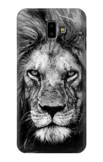 S3372 Lion Face Case Cover Custodia per Samsung Galaxy J6+ (2018), J6 Plus (2018)
