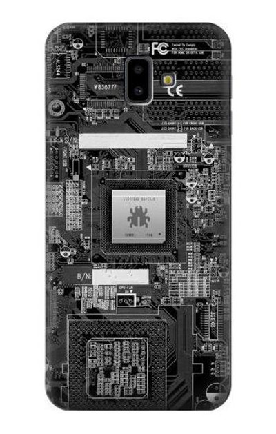 S3434 Bug Circuit Board Graphic Case Cover Custodia per Samsung Galaxy J6+ (2018), J6 Plus (2018)