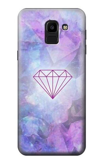 S3455 Diamond Case Cover Custodia per Samsung Galaxy J6 (2018)