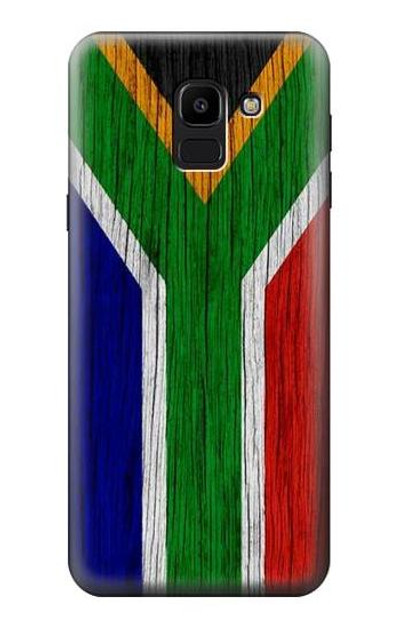 S3464 South Africa Flag Case Cover Custodia per Samsung Galaxy J6 (2018)