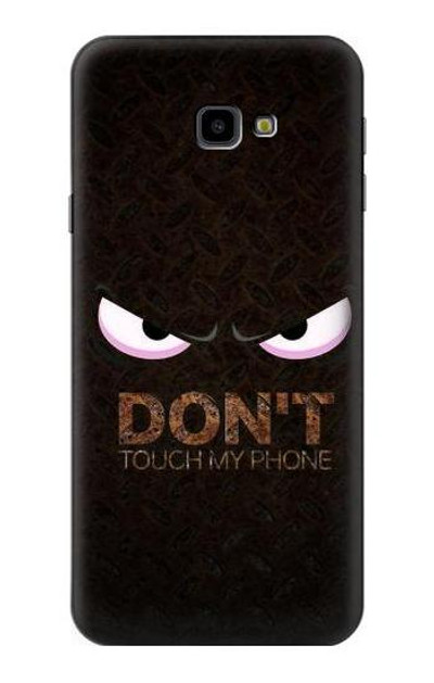 S3412 Do Not Touch My Phone Case Cover Custodia per Samsung Galaxy J4+ (2018), J4 Plus (2018)