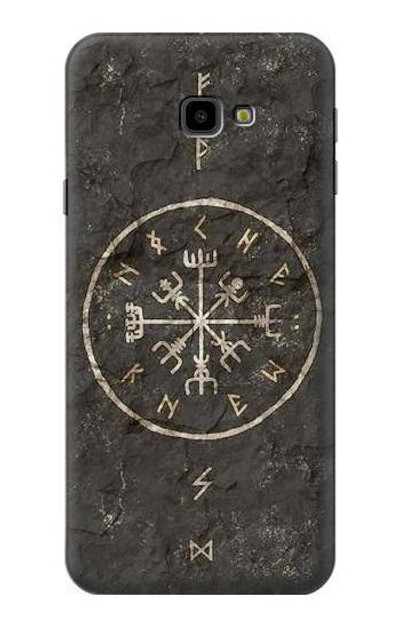 S3413 Norse Ancient Viking Symbol Case Cover Custodia per Samsung Galaxy J4+ (2018), J4 Plus (2018)