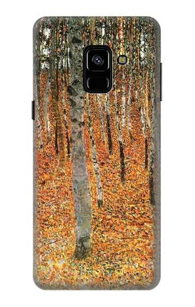 S3380 Gustav Klimt Birch Forest Case Cover Custodia per Samsung Galaxy A8 (2018)