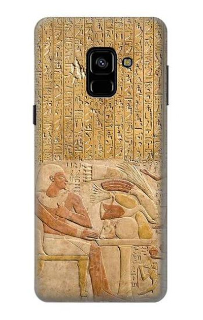 S3398 Egypt Stela Mentuhotep Case Cover Custodia per Samsung Galaxy A8 (2018)
