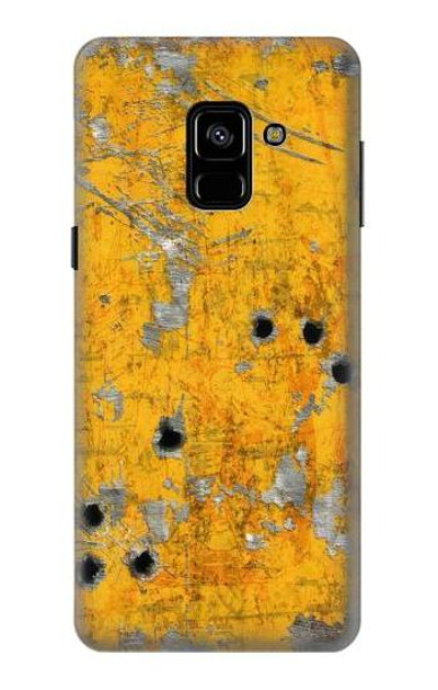 S3528 Bullet Rusting Yellow Metal Case Cover Custodia per Samsung Galaxy A8 (2018) S3528 Bullet Rusting Yellow Metal Case Cover Custodia per Samsung Galaxy A8 (2018)