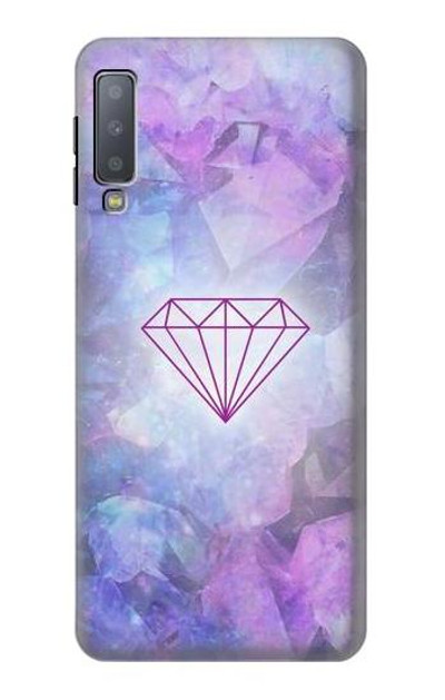 S3455 Diamond Case Cover Custodia per Samsung Galaxy A7 (2018)