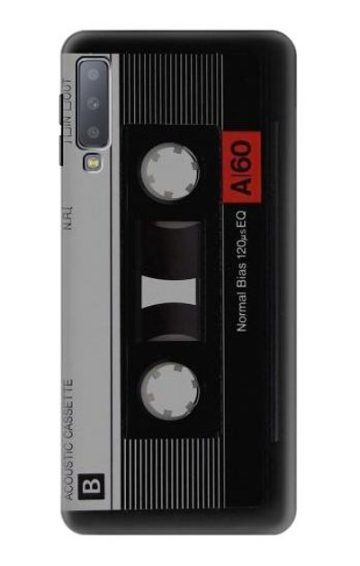 S3516 Vintage Cassette Tape Case Cover Custodia per Samsung Galaxy A7 (2018)