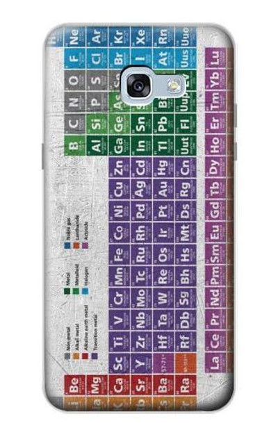 S3383 Periodic Table Case Cover Custodia per Samsung Galaxy A5 (2017)