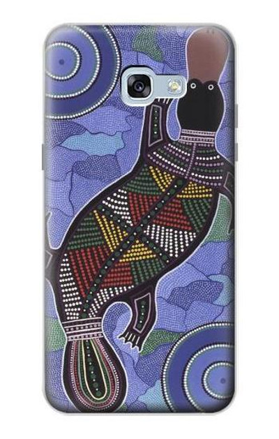 S3387 Platypus Australian Aboriginal Art Case Cover Custodia per Samsung Galaxy A5 (2017)