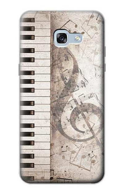 S3390 Music Note Case Cover Custodia per Samsung Galaxy A5 (2017)