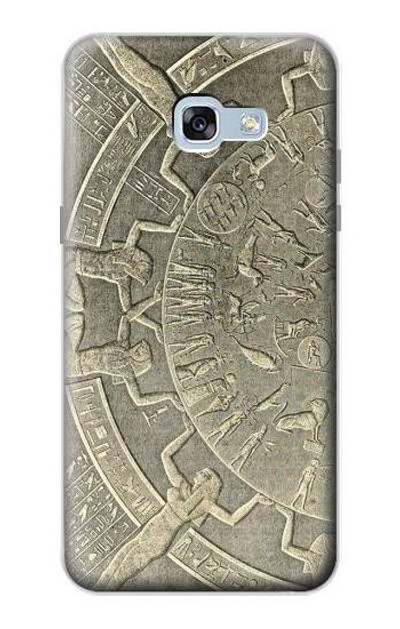 S3396 Dendera Zodiac Ancient Egypt Case Cover Custodia per Samsung Galaxy A5 (2017)