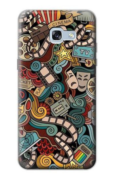 S3480 Belly Fat Workout Case Cover Custodia per Samsung Galaxy A5 (2017)