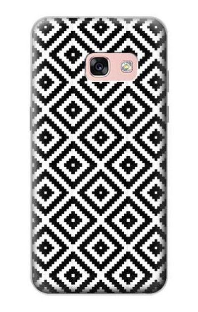 S3424 Ruta Pattern Case Cover Custodia per Samsung Galaxy A3 (2017)