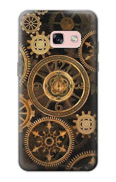 S3442 Clock Gear Case Cover Custodia per Samsung Galaxy A3 (2017)