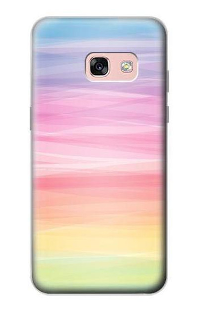 S3507 Colorful Rainbow Pastel Case Cover Custodia per Samsung Galaxy A3 (2017)