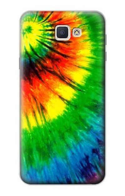 S3422 Tie Dye Case Cover Custodia per Samsung Galaxy J7 Prime (SM-G610F)