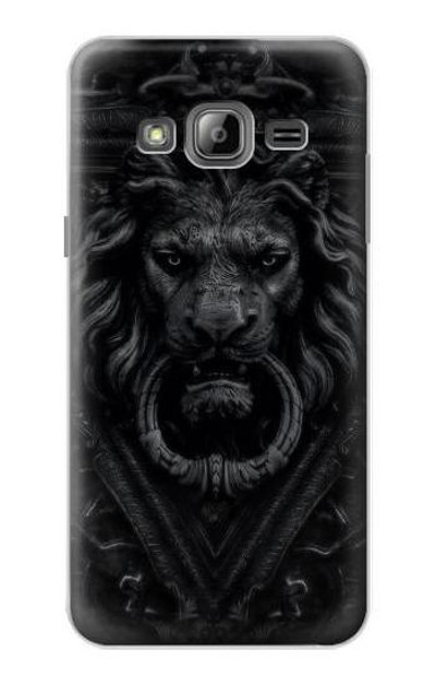 S3619 Dark Gothic Lion Case Cover Custodia per Samsung Galaxy J3 (2016)