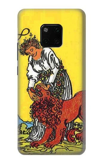 S3458 Strength Tarot Card Case Cover Custodia per Huawei Mate 20 Pro