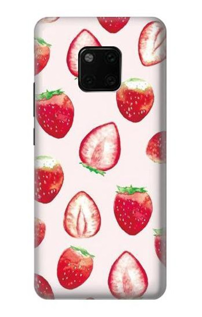 S3481 Strawberry Case Cover Custodia per Huawei Mate 20 Pro