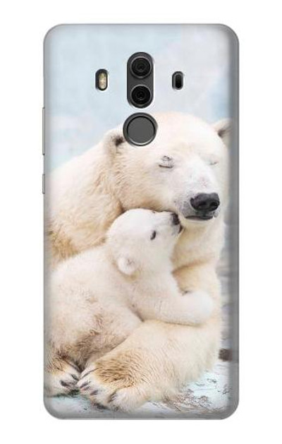 S3373 Polar Bear Hug Family Case Cover Custodia per Huawei Mate 10 Pro, Porsche Design