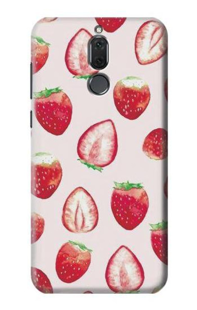 S3481 Strawberry Case Cover Custodia per Huawei Mate 10 Lite