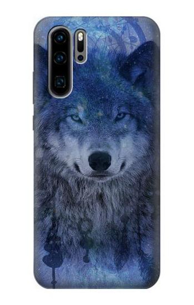 S3410 Wolf Dream Catcher Case Cover Custodia per Huawei P30 Pro