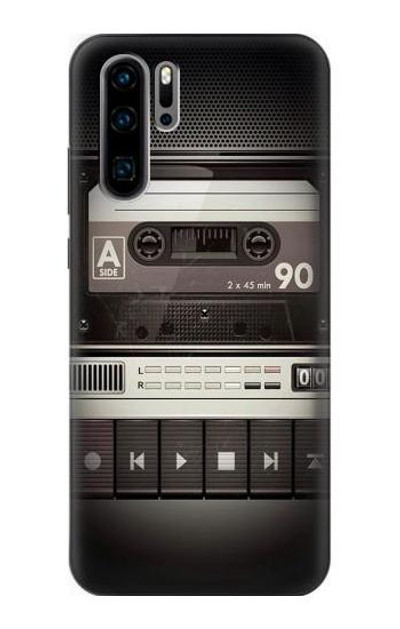 S3501 Vintage Cassette Player Case Cover Custodia per Huawei P30 Pro