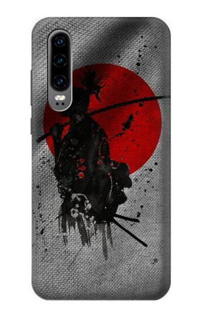 S3517 Japan Flag Samurai Case Cover Custodia per Huawei P30