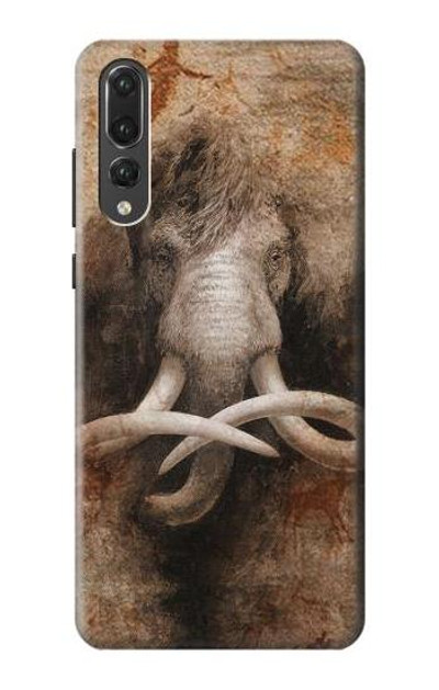 S3427 Mammoth Ancient Cave Art Case Cover Custodia per Huawei P20 Pro