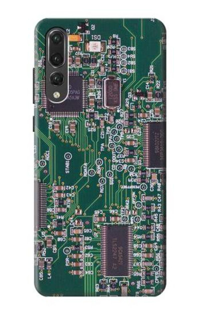 S3519 Electronics Circuit Board Graphic Case Cover Custodia per Huawei P20 Pro