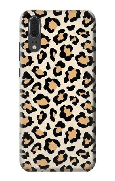 S3374 Fashionable Leopard Seamless Pattern Case Cover Custodia per Huawei P20