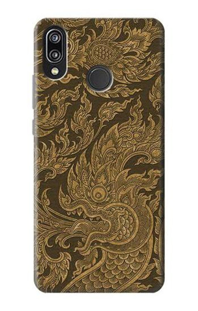 S3382 Thai Art Naga Case Cover Custodia per Huawei P20 Lite