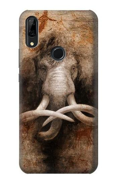 S3427 Mammoth Ancient Cave Art Case Cover Custodia per Huawei P Smart Z, Y9 Prime 2019