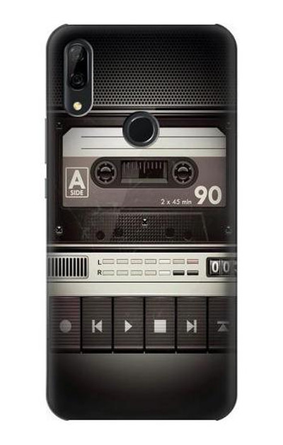 S3501 Vintage Cassette Player Case Cover Custodia per Huawei P Smart Z, Y9 Prime 2019