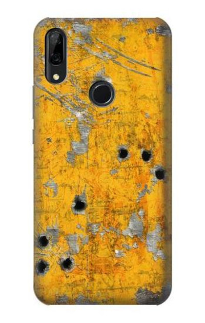 S3528 Bullet Rusting Yellow Metal Case Cover Custodia per Huawei P Smart Z, Y9 Prime 2019