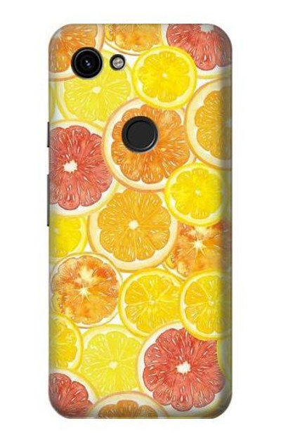 S3408 Lemon Case Cover Custodia per Google Pixel 3a