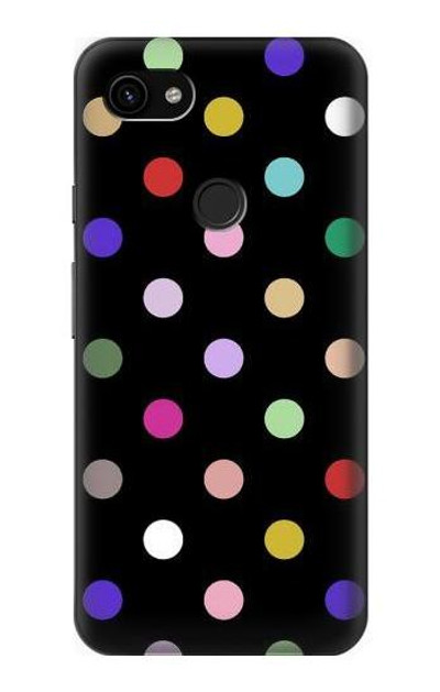 S3532 Colorful Polka Dot Case Cover Custodia per Google Pixel 3a XL