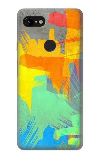 S3423 Brush Stroke Case Cover Custodia per Google Pixel 3 XL