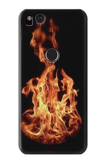 S3379 Fire Frame Case Cover Custodia per Google Pixel 2