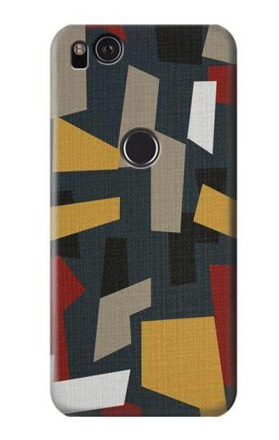 S3386 Abstract Fabric Texture Case Cover Custodia per Google Pixel 2