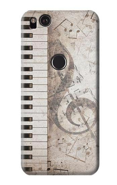 S3390 Music Note Case Cover Custodia per Google Pixel 2