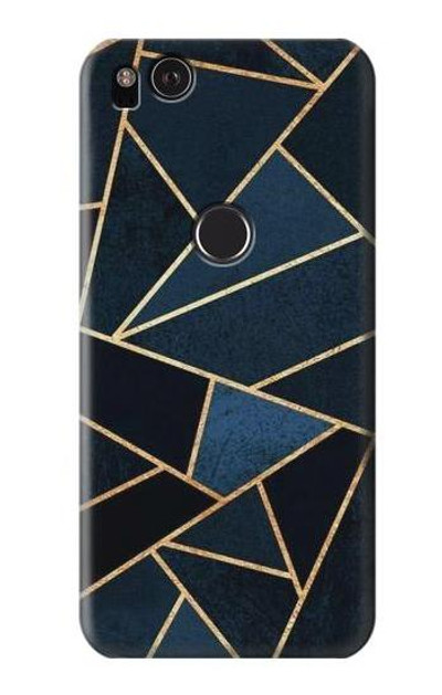 S3479 Navy Blue Graphic Art Case Cover Custodia per Google Pixel 2