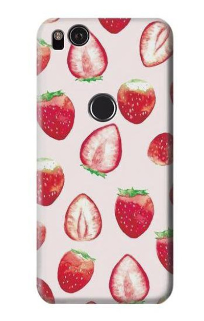 S3481 Strawberry Case Cover Custodia per Google Pixel 2