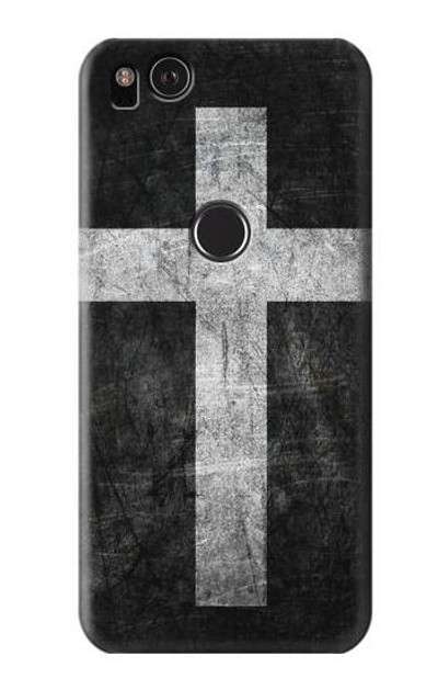 S3491 Christian Cross Case Cover Custodia per Google Pixel 2