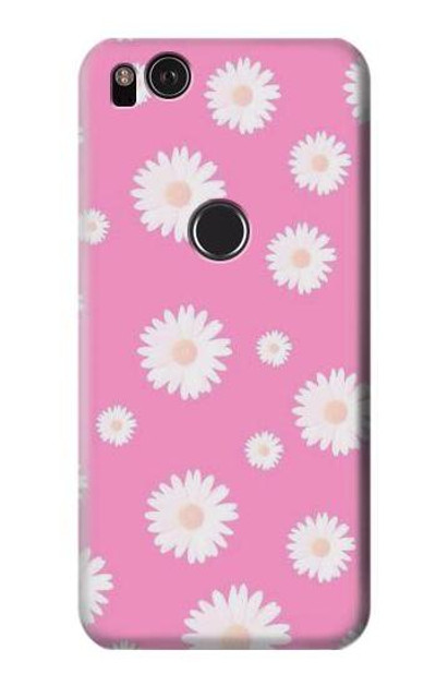 S3500 Pink Floral Pattern Case Cover Custodia per Google Pixel 2