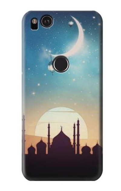 S3502 Islamic Sunset Case Cover Custodia per Google Pixel 2